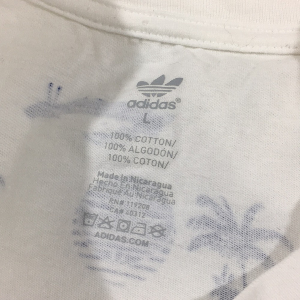 Adidas Printed Graphic Tee - Picture 7 of 8